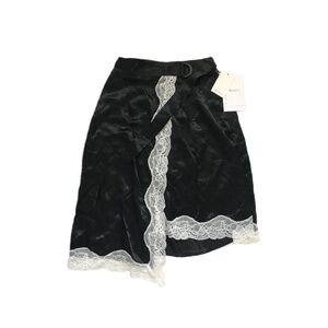 MO&Co. Lace-trimmed Midi Dress